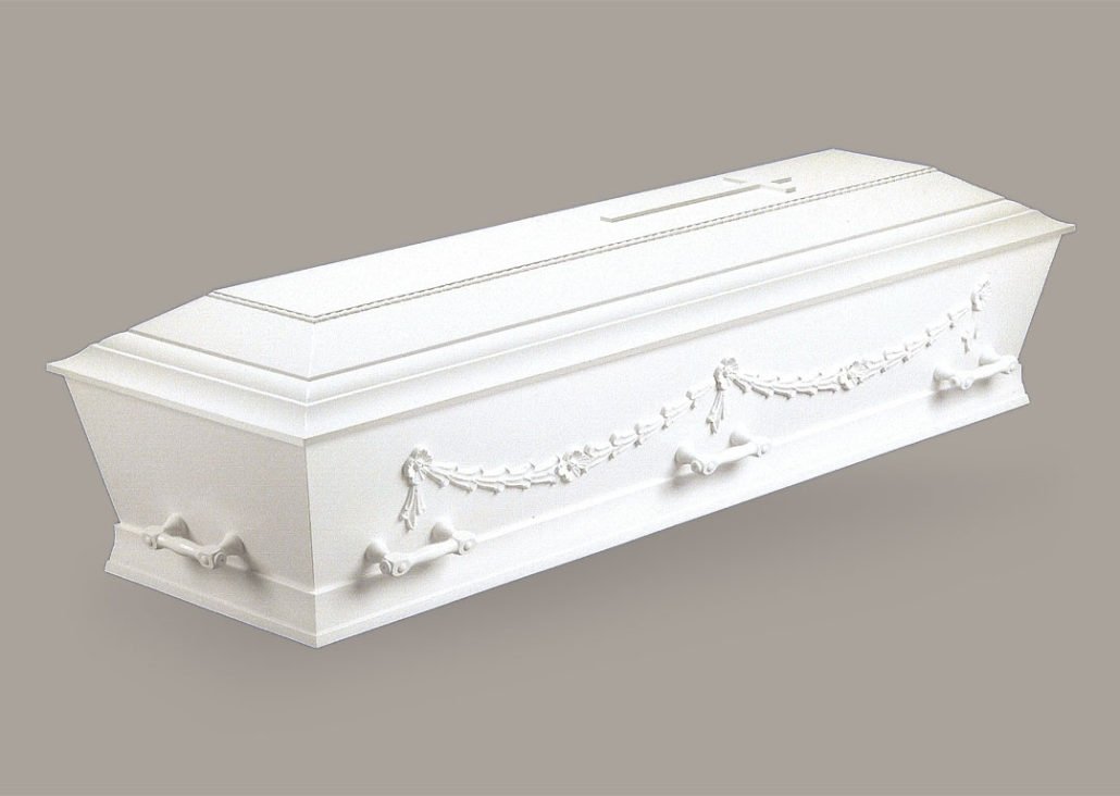 Hvid brændingskiste